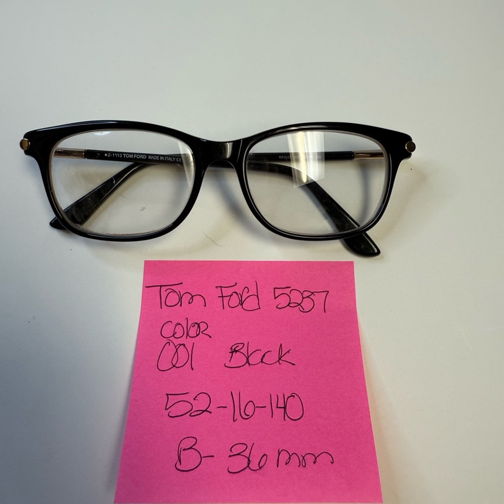 Tom Ford 5237 Black Eyeglasses